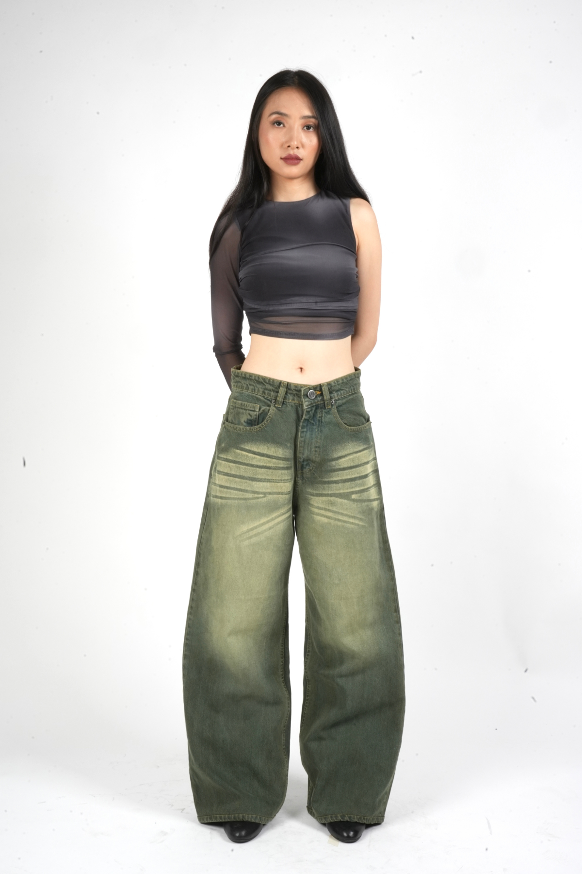 Zendrix Pistachio Prestige Denim
